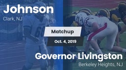 Matchup: Johnson  vs. Governor Livingston  2019