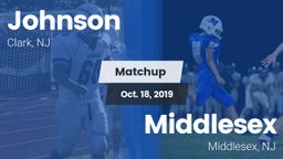 Matchup: Johnson  vs. Middlesex  2019
