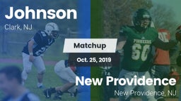 Matchup: Johnson  vs. New Providence  2019