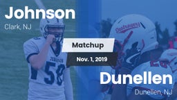 Matchup: Johnson  vs. Dunellen  2019