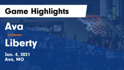Ava  vs Liberty  Game Highlights - Jan. 4, 2021