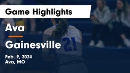 Ava  vs Gainesville  Game Highlights - Feb. 9, 2024