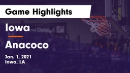 Iowa  vs Anacoco Game Highlights - Jan. 1, 2021