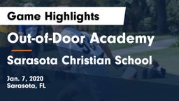 Out-of-Door Academy  vs Sarasota Christian School Game Highlights - Jan. 7, 2020