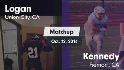 Matchup: Logan  vs. Kennedy  2016