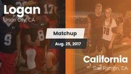 Matchup: Logan  vs. California  2017