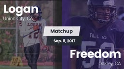 Matchup: Logan  vs. Freedom  2017