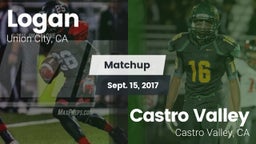 Matchup: Logan  vs. Castro Valley  2017