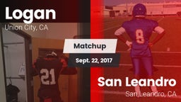 Matchup: Logan  vs. San Leandro  2017