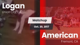 Matchup: Logan  vs. American  2017