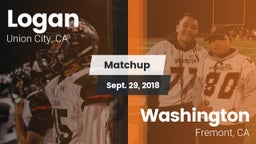 Matchup: Logan  vs. Washington  2018