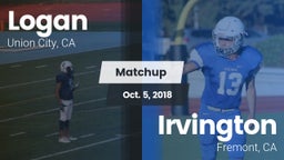 Matchup: Logan  vs. Irvington  2018