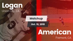 Matchup: Logan  vs. American  2018