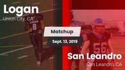 Matchup: Logan  vs. San Leandro  2019