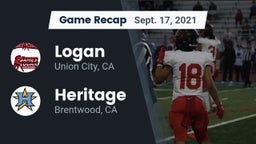 Recap: Logan  vs. Heritage  2021