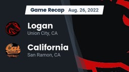 Recap: Logan  vs. California  2022