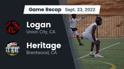 Recap: Logan  vs. Heritage  2022