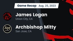 Recap: James Logan  vs. Archbishop Mitty  2023