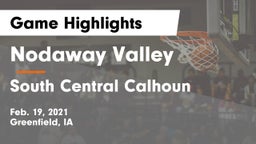 Nodaway Valley  vs South Central Calhoun Game Highlights - Feb. 19, 2021