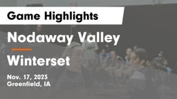 Nodaway Valley  vs Winterset  Game Highlights - Nov. 17, 2023