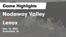 Nodaway Valley  vs Lenox  Game Highlights - Dec. 12, 2023