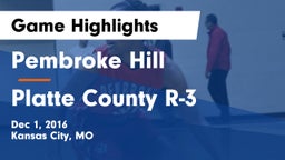 Pembroke Hill  vs Platte County R-3 Game Highlights - Dec 1, 2016