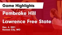 Pembroke Hill  vs Lawrence Free State  Game Highlights - Dec. 4, 2021