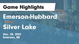 Emerson-Hubbard  vs Silver Lake  Game Highlights - Dec. 28, 2023