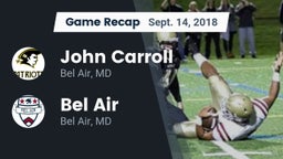 Recap: John Carroll  vs. Bel Air  2018