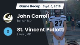 Recap: John Carroll  vs. St. Vincent Pallotti  2019