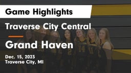 Traverse City Central  vs Grand Haven  Game Highlights - Dec. 15, 2023