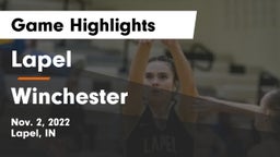 Lapel  vs Winchester  Game Highlights - Nov. 2, 2022