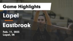 Lapel  vs Eastbrook  Game Highlights - Feb. 11, 2023