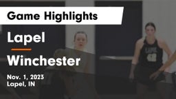 Lapel  vs Winchester  Game Highlights - Nov. 1, 2023