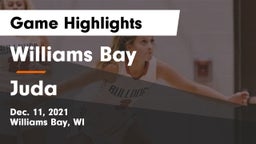 Williams Bay  vs Juda  Game Highlights - Dec. 11, 2021