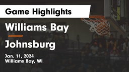 Williams Bay  vs Johnsburg  Game Highlights - Jan. 11, 2024