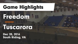 Freedom  vs Tuscarora  Game Highlights - Dec 20, 2016