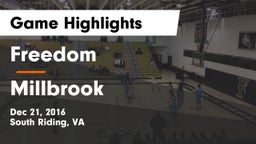 Freedom  vs Millbrook  Game Highlights - Dec 21, 2016