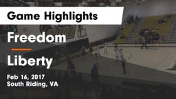 Freedom  vs Liberty  Game Highlights - Feb 16, 2017