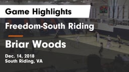 Freedom-South Riding  vs Briar Woods  Game Highlights - Dec. 14, 2018