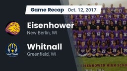 Recap: Eisenhower  vs. Whitnall  2017