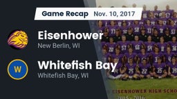 Recap: Eisenhower  vs. Whitefish Bay  2017