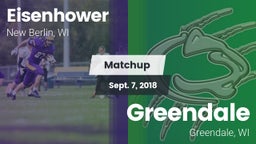 Matchup: Eisenhower High vs. Greendale  2018