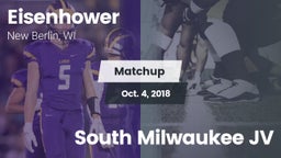 Matchup: Eisenhower High vs. South Milwaukee JV 2018