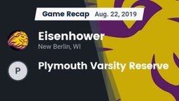 Recap: Eisenhower  vs. Plymouth Varsity Reserve 2019