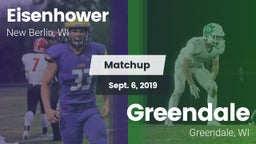 Matchup: Eisenhower High vs. Greendale  2019