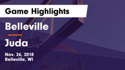 Belleville  vs Juda Game Highlights - Nov. 26, 2018