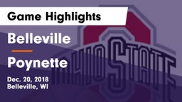 Belleville  vs Poynette  Game Highlights - Dec. 20, 2018