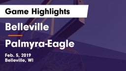 Belleville  vs Palmyra-Eagle  Game Highlights - Feb. 5, 2019