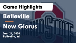Belleville  vs New Glarus  Game Highlights - Jan. 21, 2020